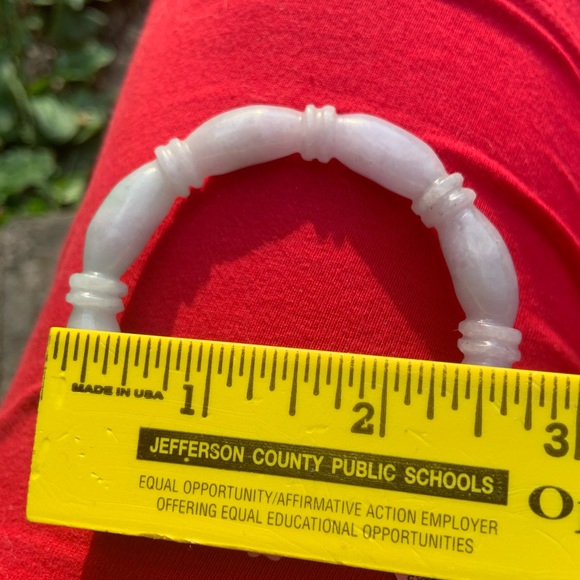 BURMESE NATURAL JADE BANGLE - Picture 12 of 16